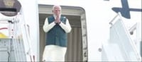 PM Modi Arrives in the Netherlands, Receives Warm Welcome